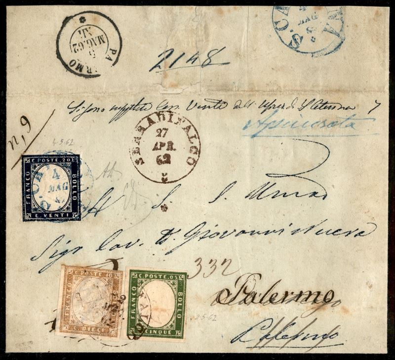 ITALIA / Antichi Stati Italiani / Sardegna / Posta ordinaria