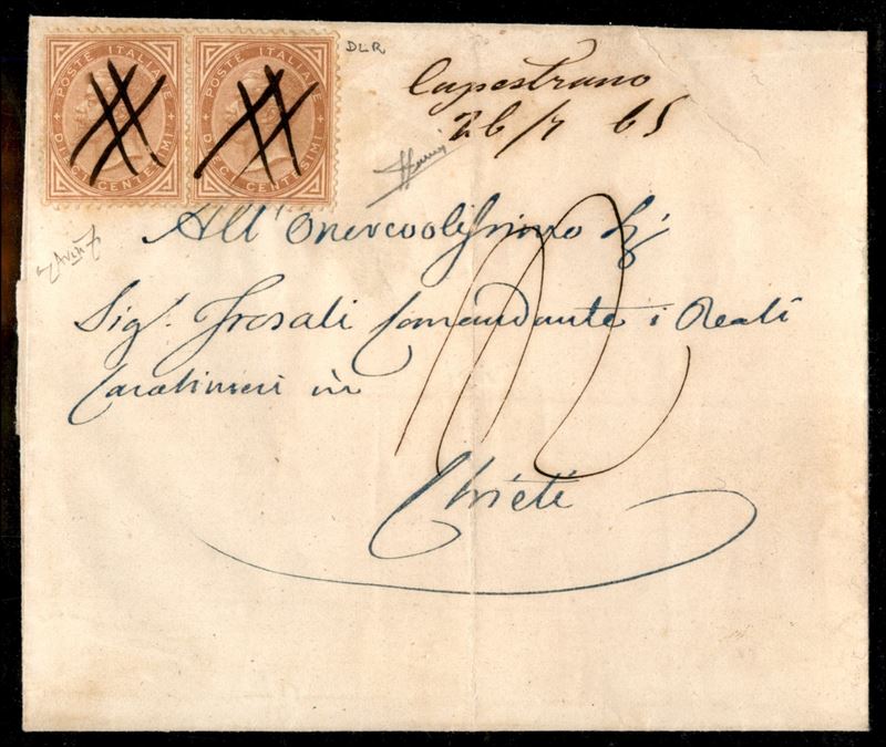 ITALIA / Regno / Vittorio Emanuele II / Posta ordinaria