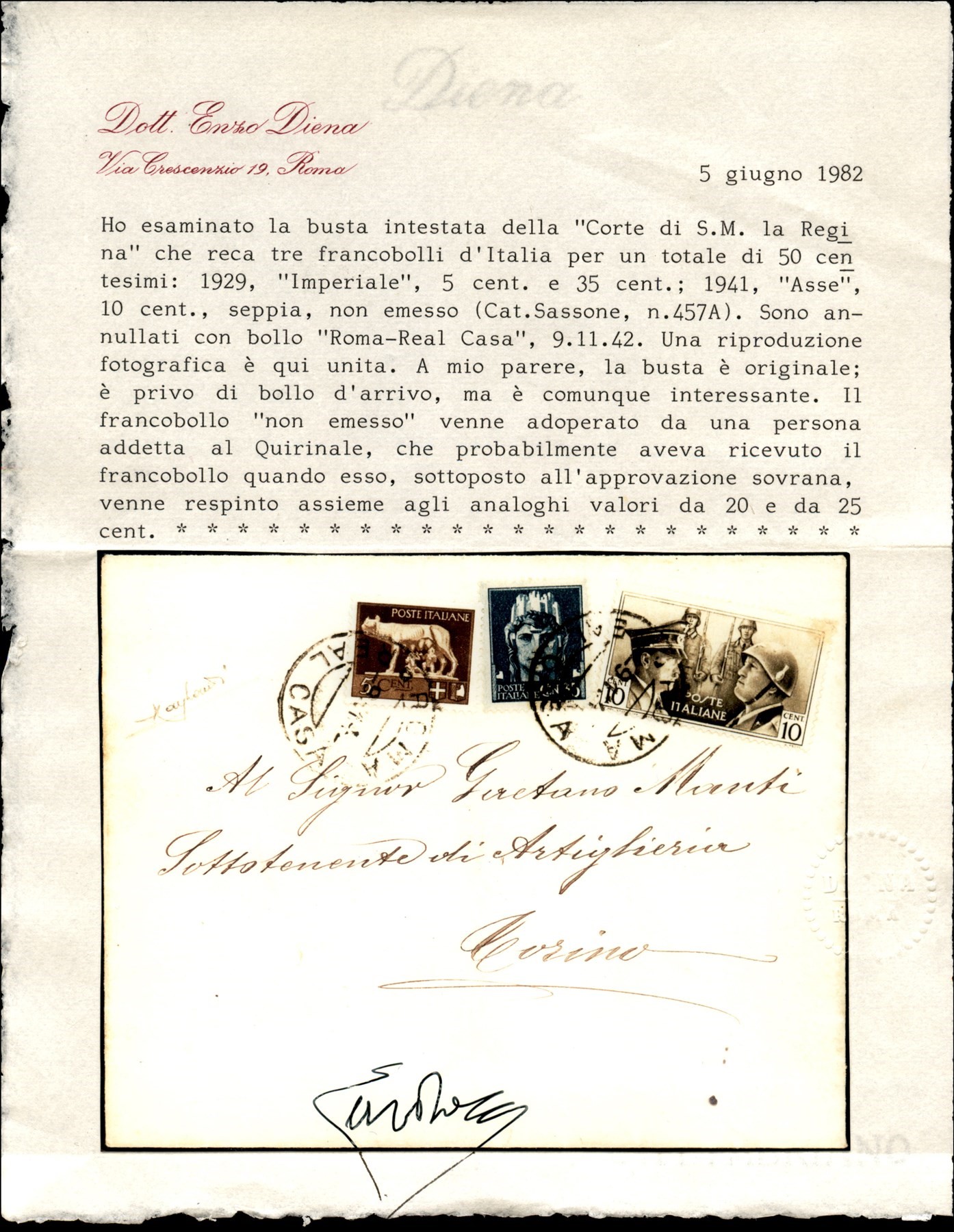 Italia / Regno / Vittorio Emanuele III / Posta Ordinaria