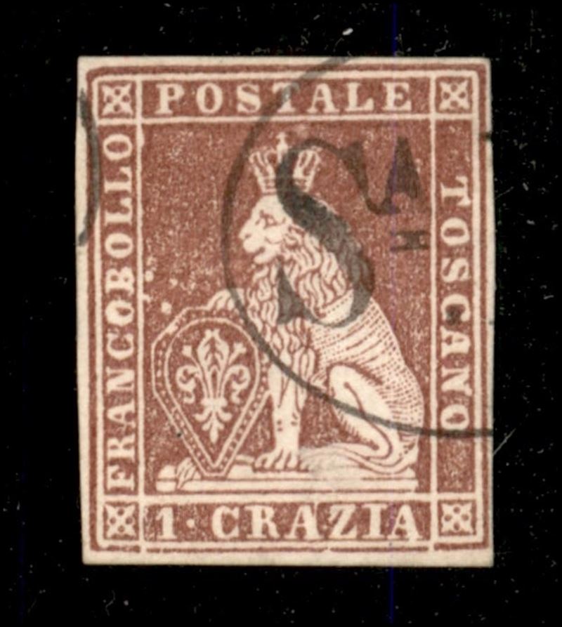 ITALIA / Antichi Stati Italiani / Toscana / Prova d'Archivio