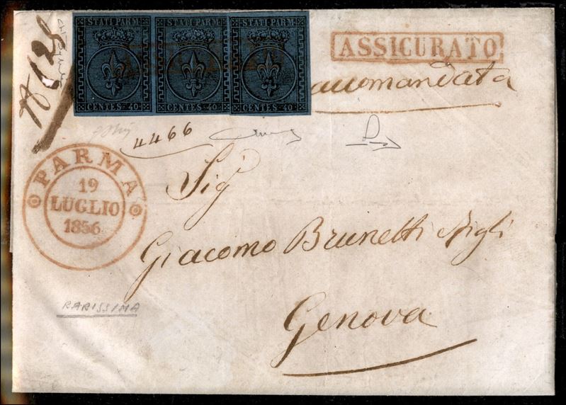 ITALIA / Antichi Stati Italiani / Parma / Posta ordinaria