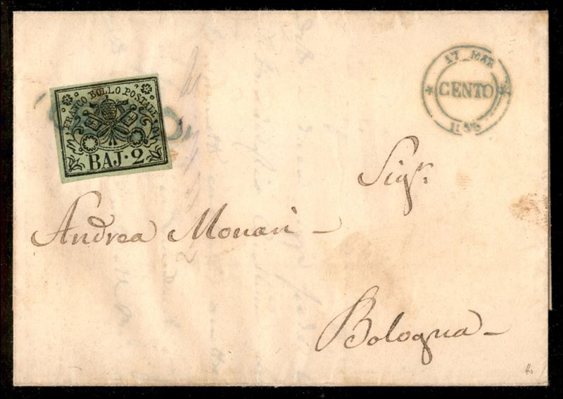 ITALIA / Antichi Stati Italiani / Stato pontificio / Posta ordinaria