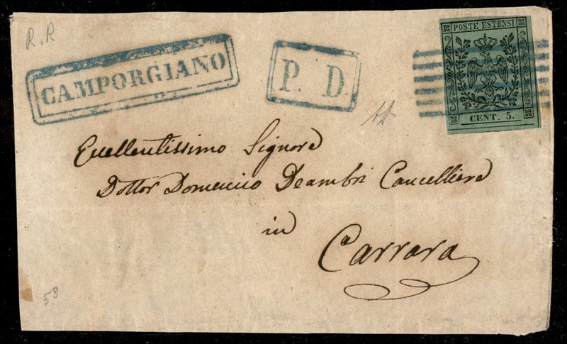 ITALIA / Antichi Stati Italiani / Modena / Posta ordinaria