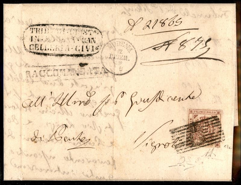 ITALIA / Antichi Stati Italiani / Modena / Posta ordinaria