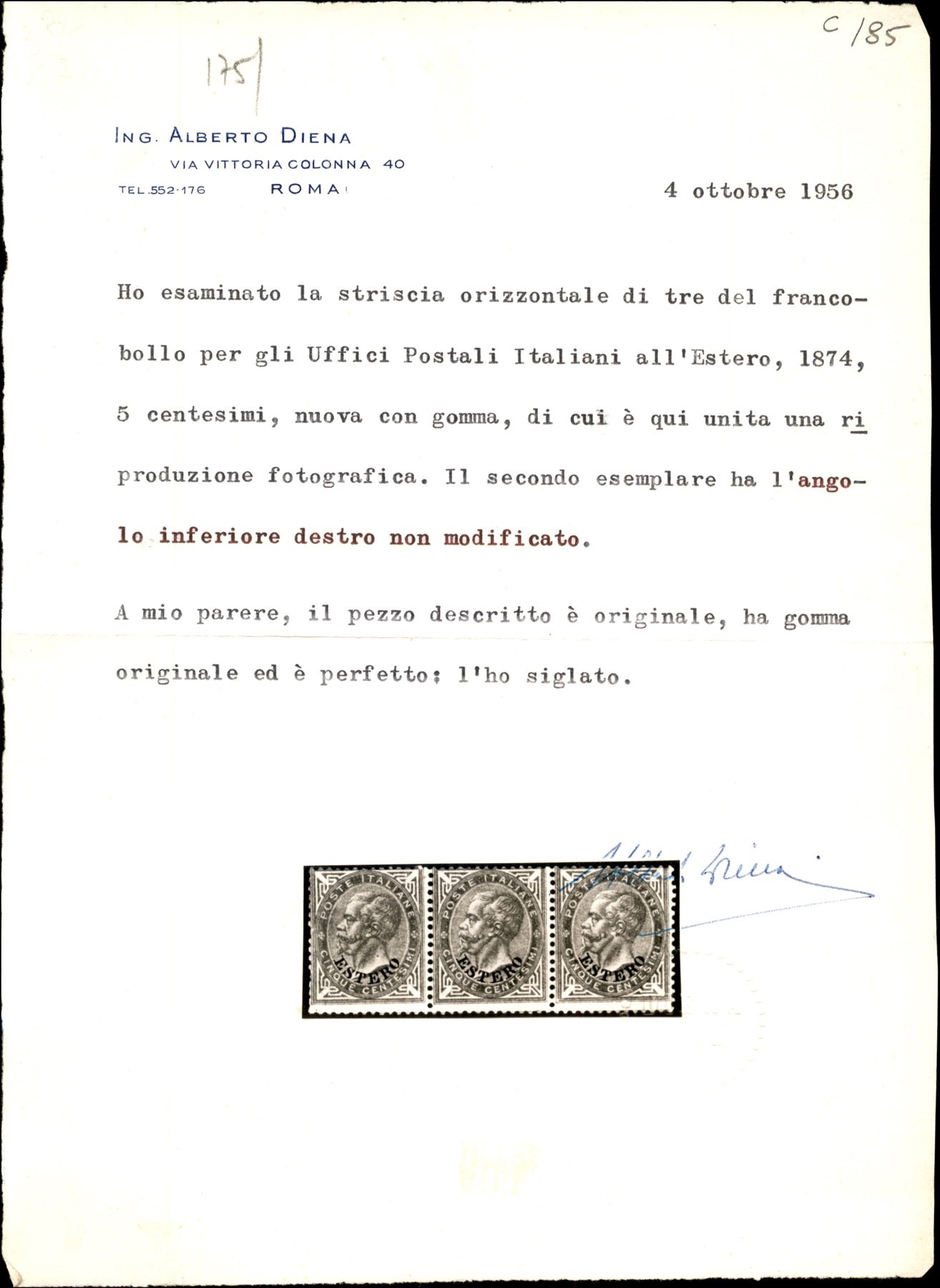 ITALIA / Uffici Postali all'Estero / Levante / Emissioni generali / Posta ordinaria