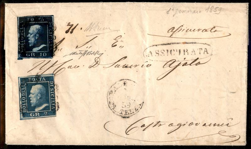 ITALIA / Antichi Stati Italiani / Sicilia / Posta ordinaria