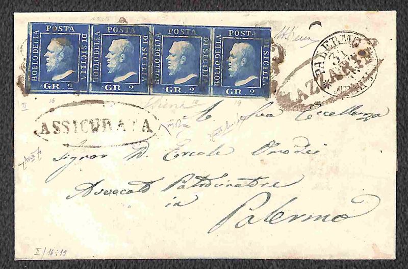 ITALIA / Antichi Stati Italiani / Sicilia / Posta ordinaria