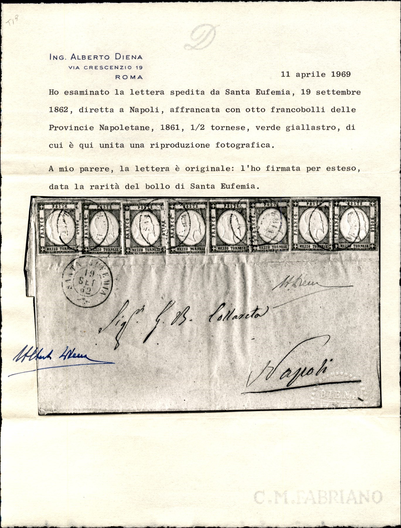 ITALIA / Antichi Stati Italiani / Province Napoletane / Posta ordinaria