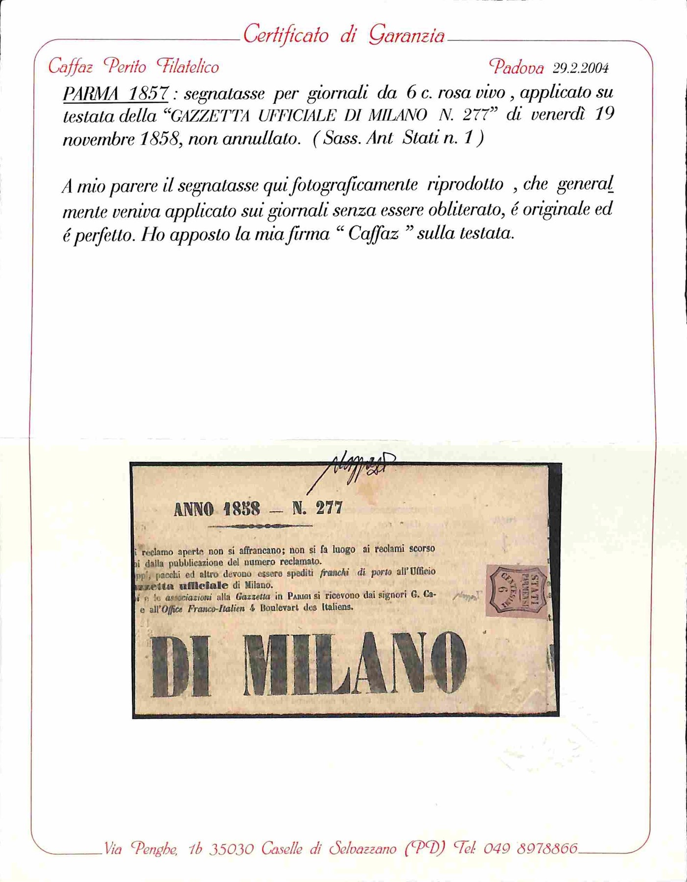 Italia / Antichi Stati Italiani / Parma