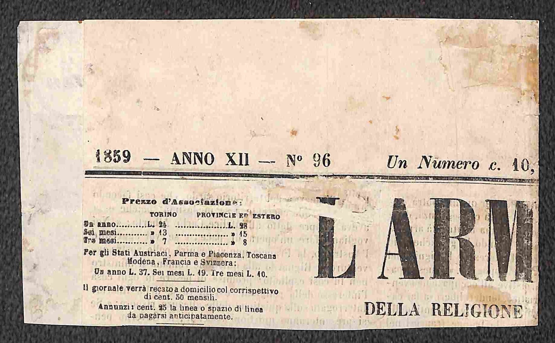 Italia / Antichi Stati Italiani / Parma
