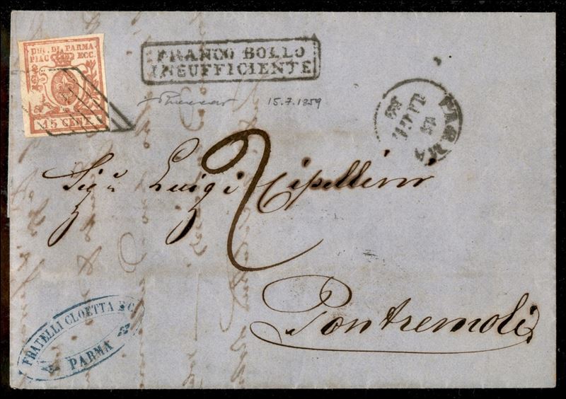 Italia / Antichi Stati Italiani / Parma / Posta Ordinaria