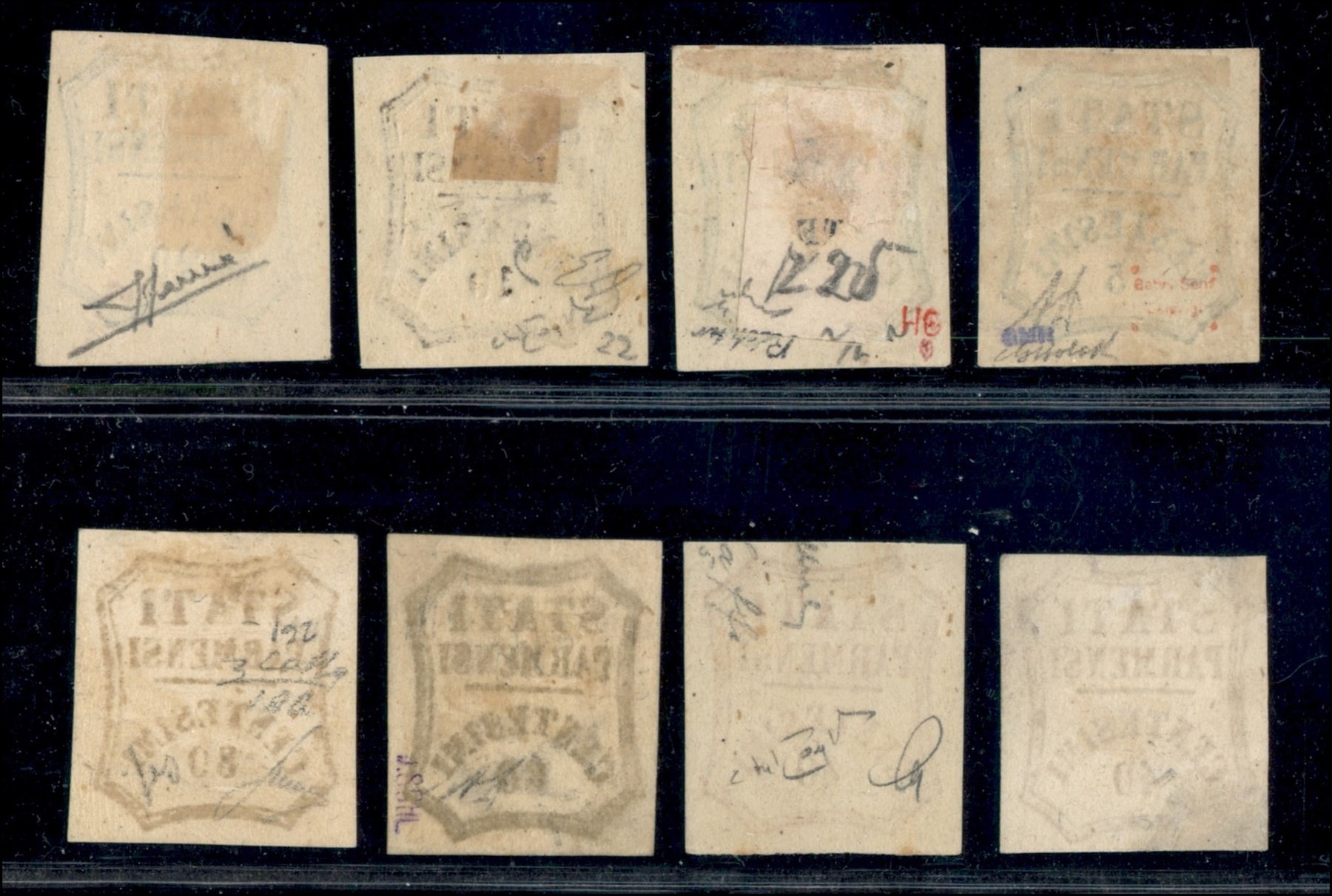 ITALIA / Antichi Stati Italiani / Parma / Governo Provvisorio / Posta ordinaria