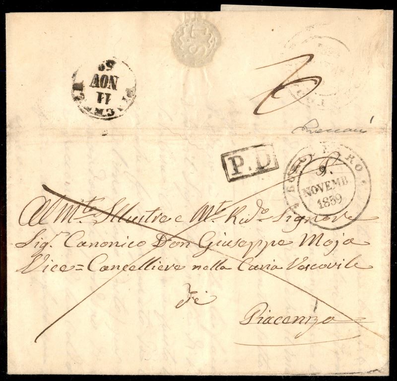 Italia / Antichi Stati Italiani / Parma / Posta Ordinaria