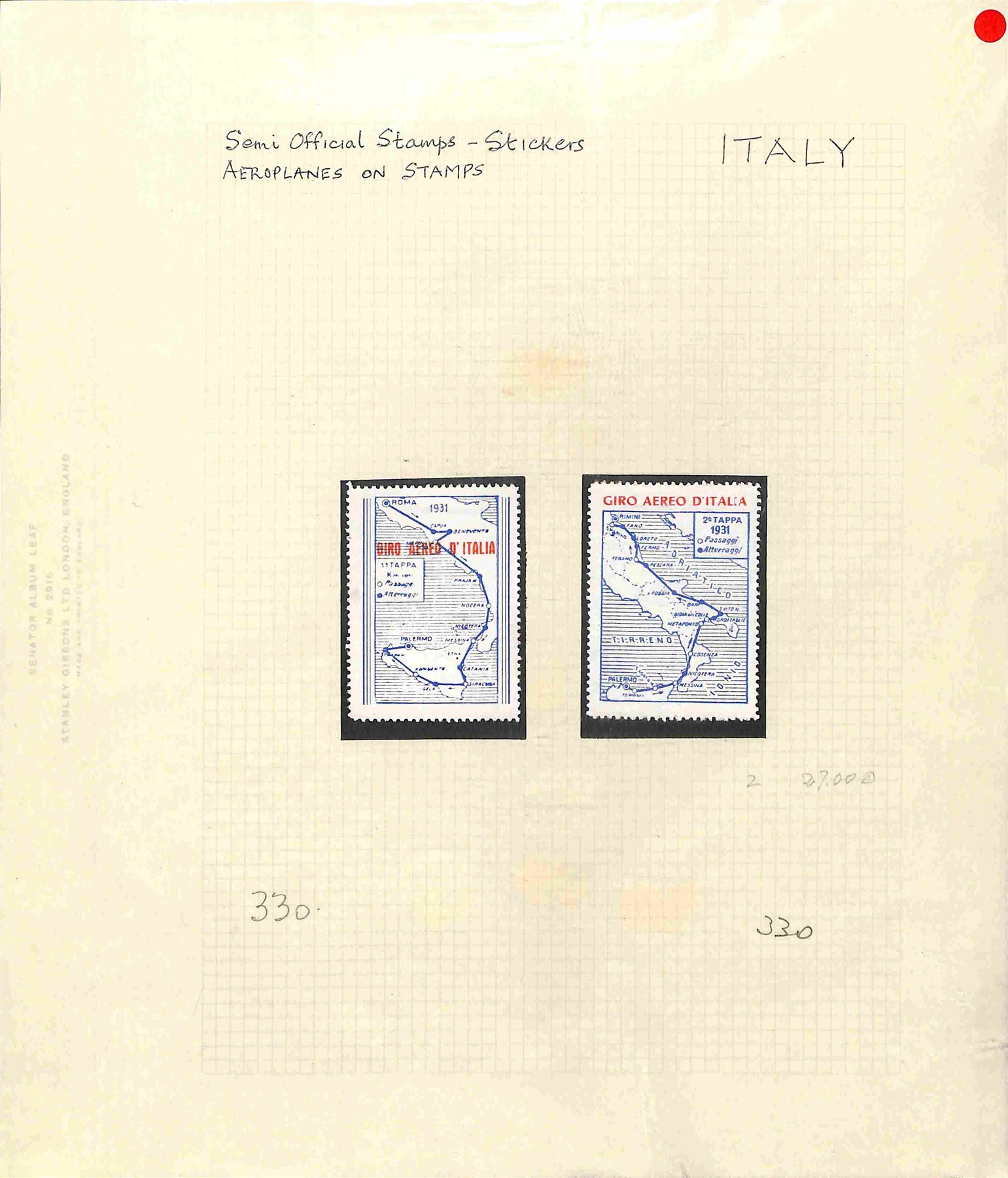 Italia / Erinnofili
