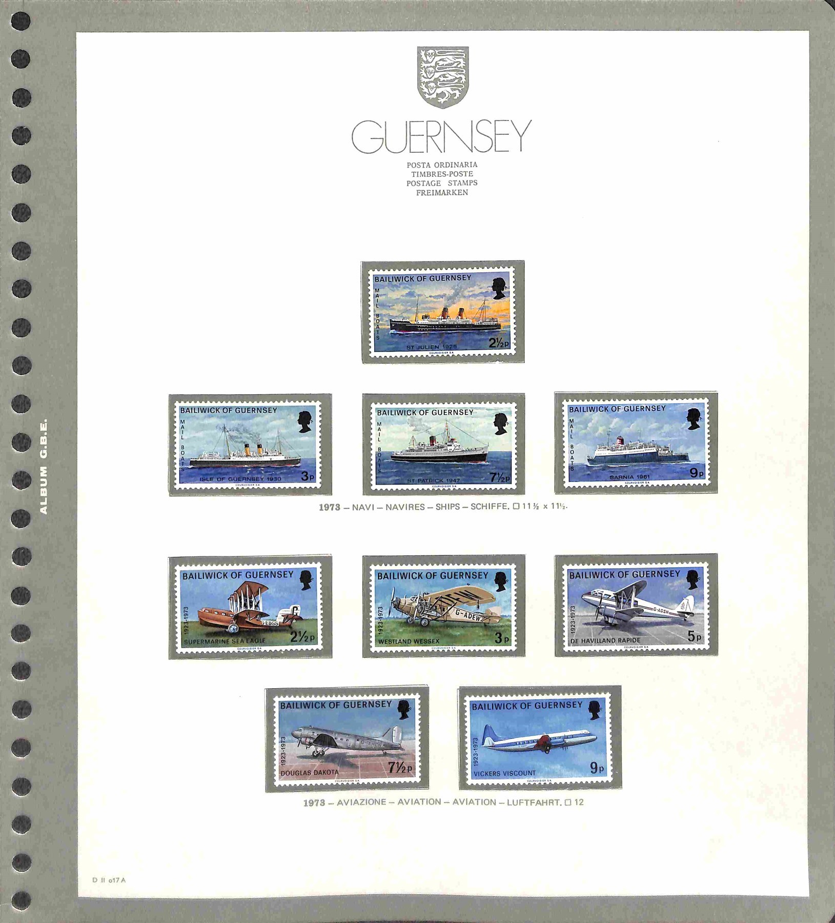 Guernsey / Posta Ordinaria
