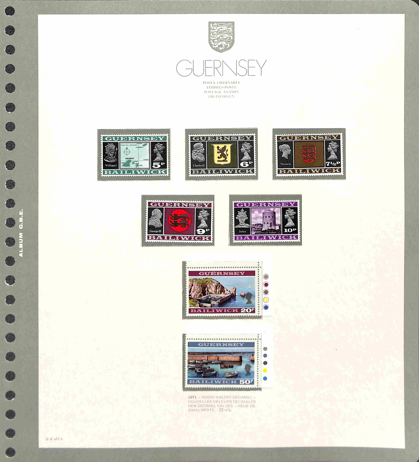 Guernsey / Posta Ordinaria