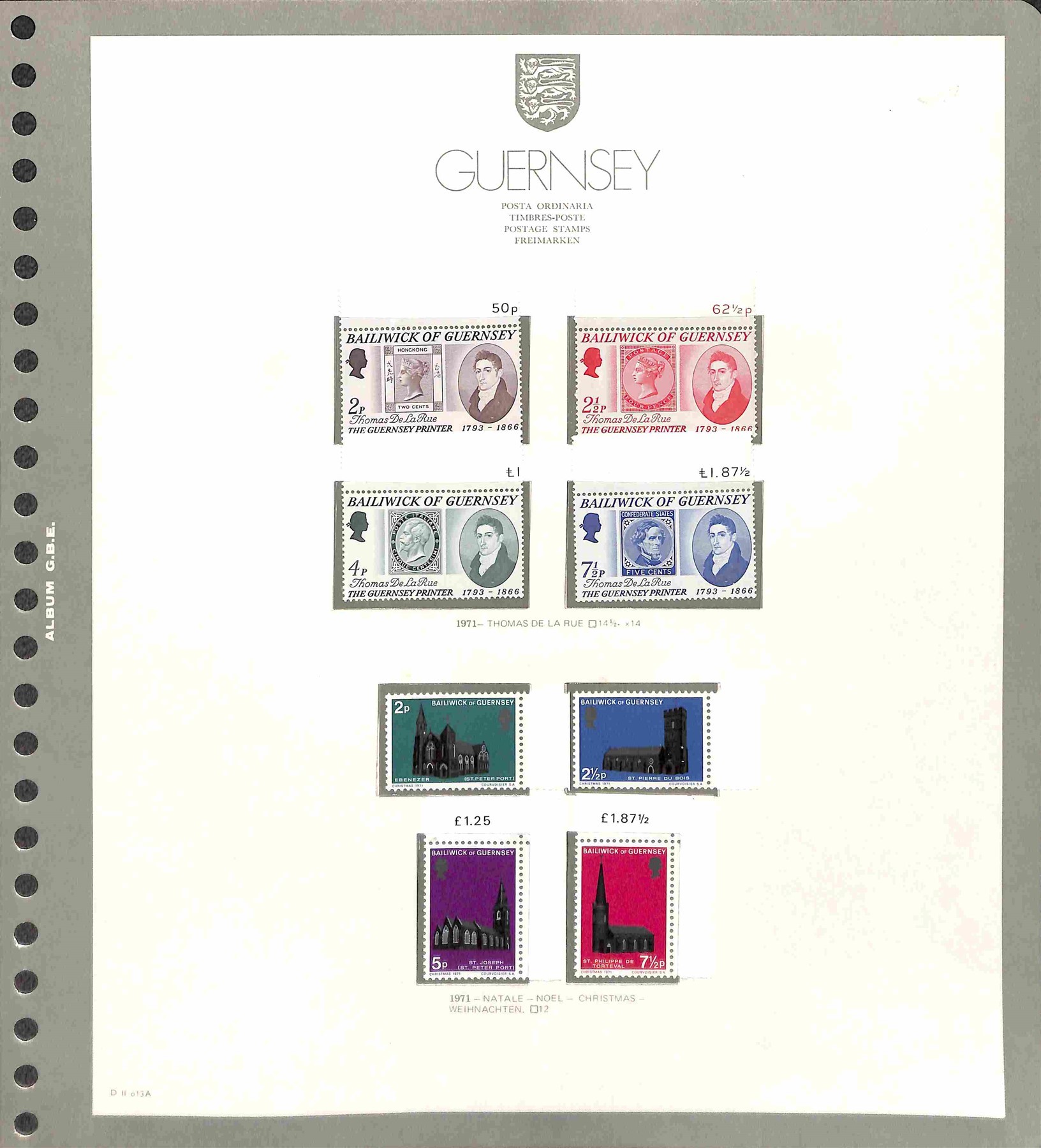 Guernsey / Posta Ordinaria