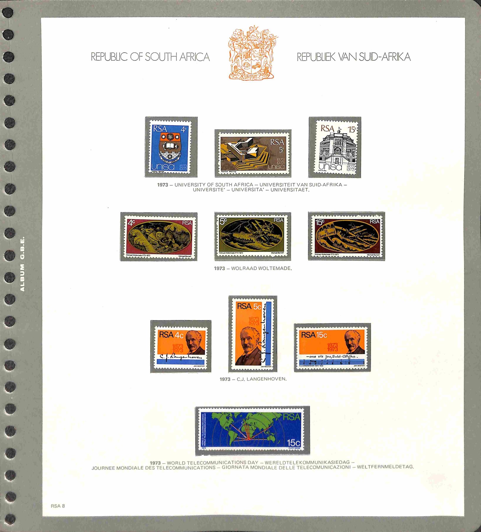 Sud Africa / Posta Ordinaria