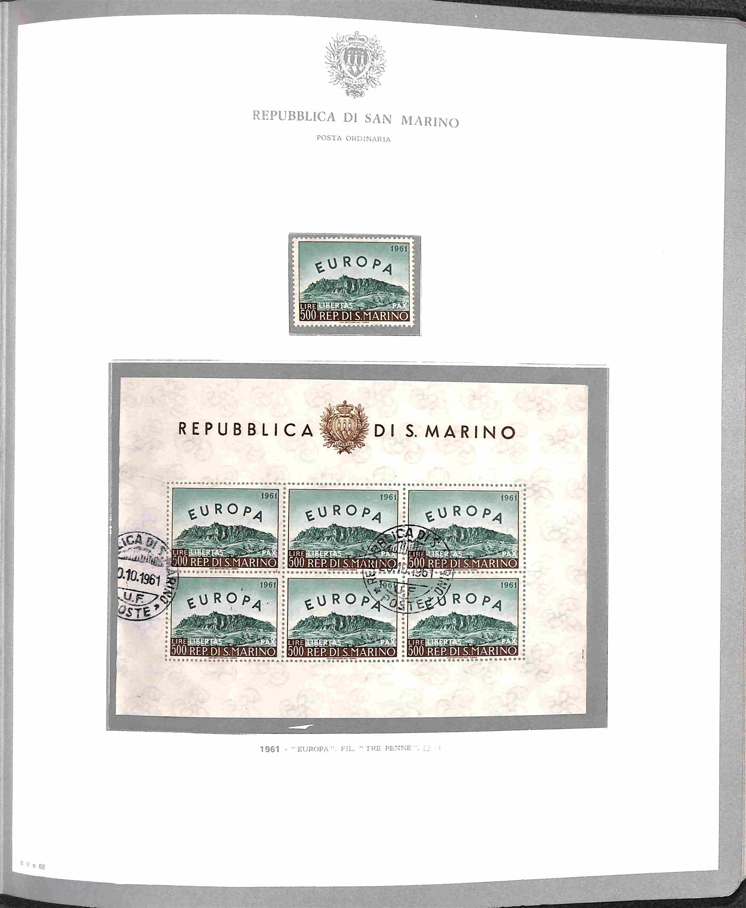 San Marino / Posta Ordinaria