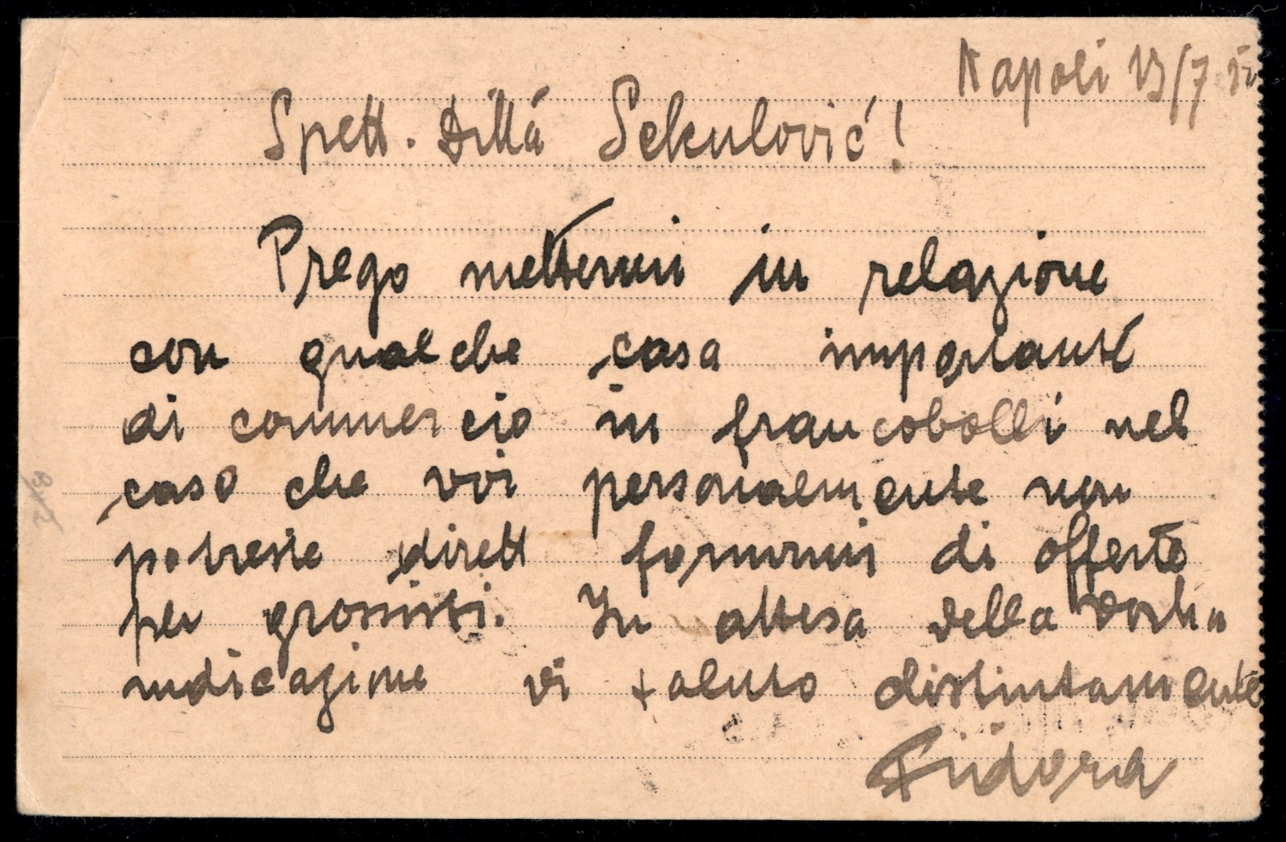 Italia / Regno / Vittorio Emanuele III / Posta Ordinaria