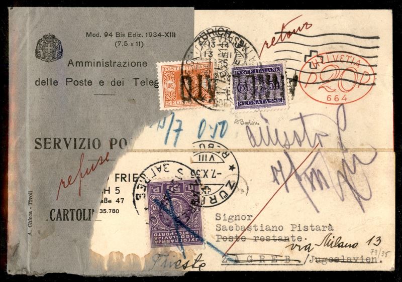 Italia / Regno / Vittorio Emanuele III / Posta Ordinaria