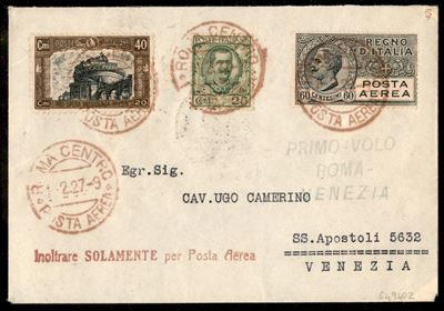 Italia / Regno / Vittorio Emanuele III / Aerogrammi