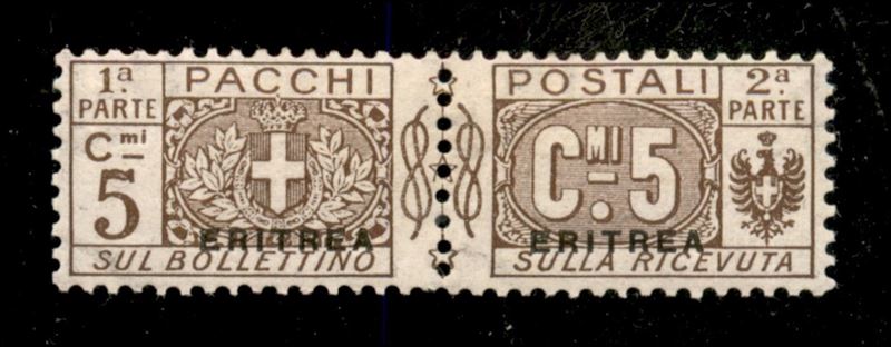 Italia / Colonie / Eritrea / Pacchi Postali