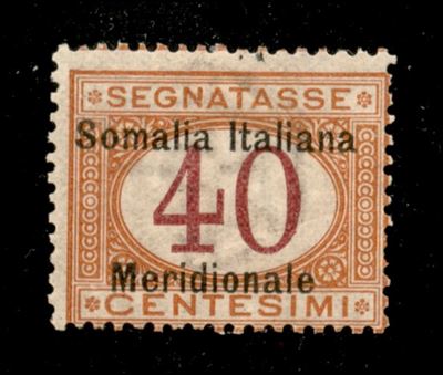 Italia / Colonie / Somalia / Segnatasse