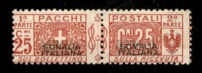 Italia / Colonie / Somalia / Pacchi Postali