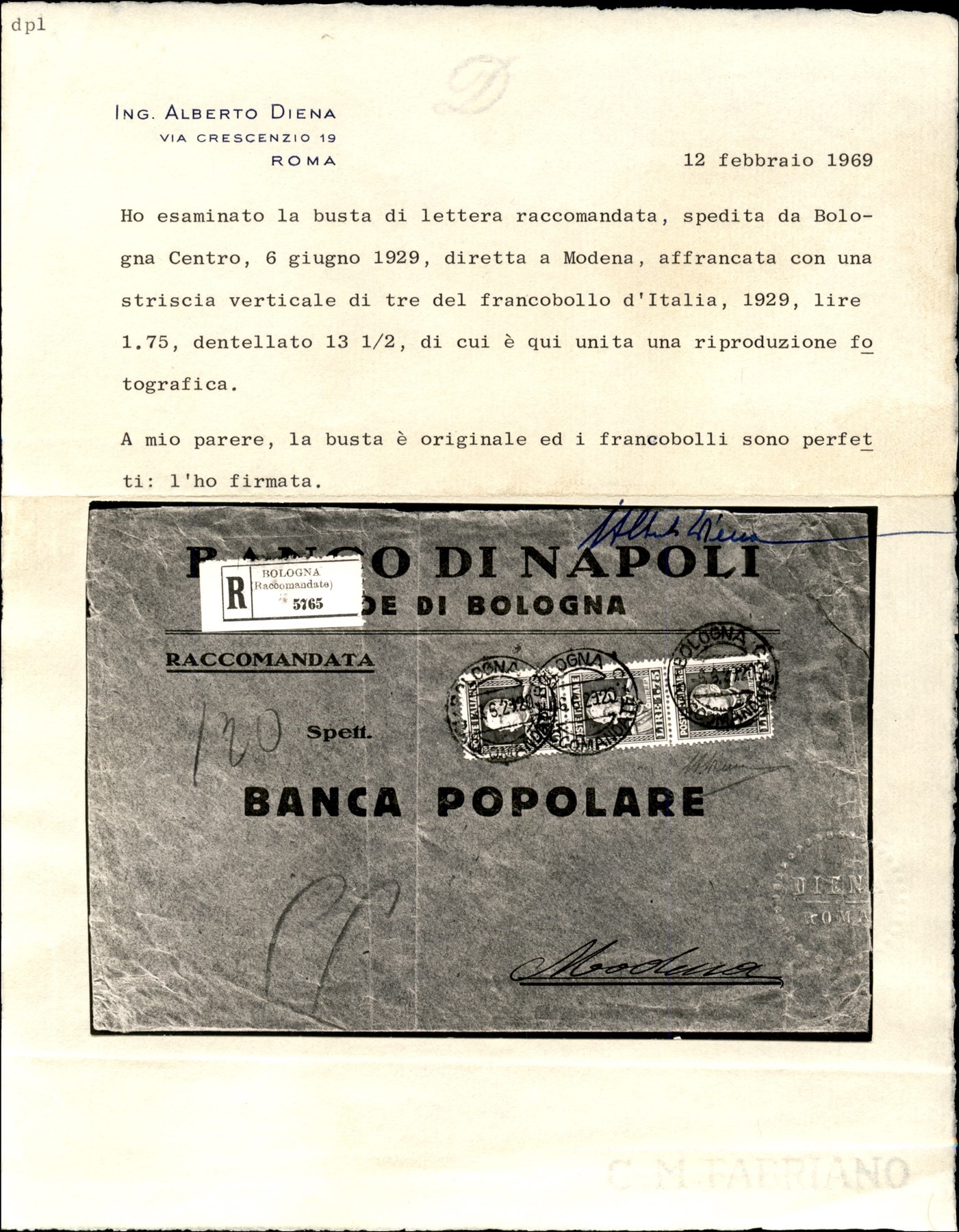 Italia / Regno / Vittorio Emanuele III / Posta Ordinaria