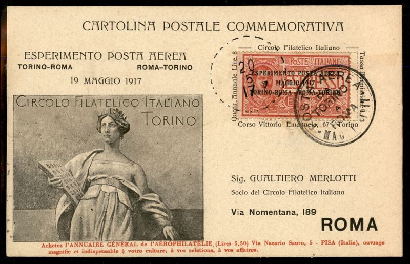 Italia / Regno / Vittorio Emanuele III / Aerogrammi