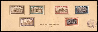Italia / Regno / Vittorio Emanuele III / Posta Ordinaria