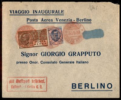 Italia / Regno / Vittorio Emanuele III / Aerogrammi