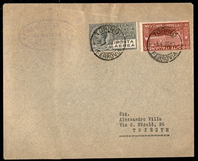 Italia / Regno / Vittorio Emanuele III / Aerogrammi