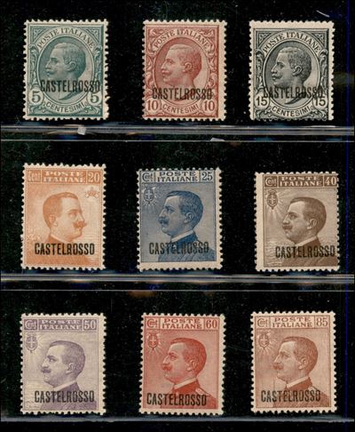 Italia / Colonie / Castelrosso / Posta Ordinaria
