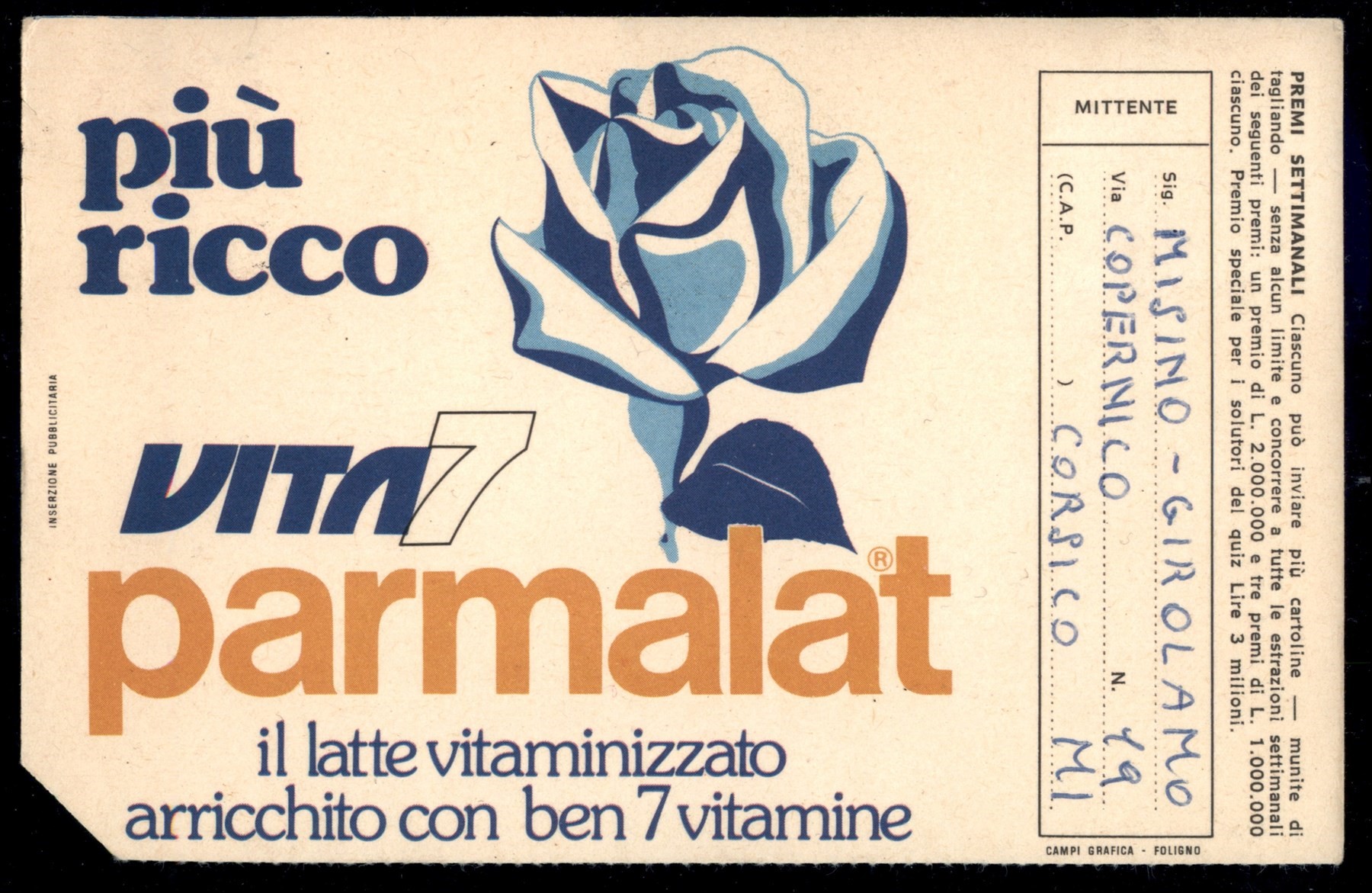 Italia / Repubblica / Posta Ordinaria
