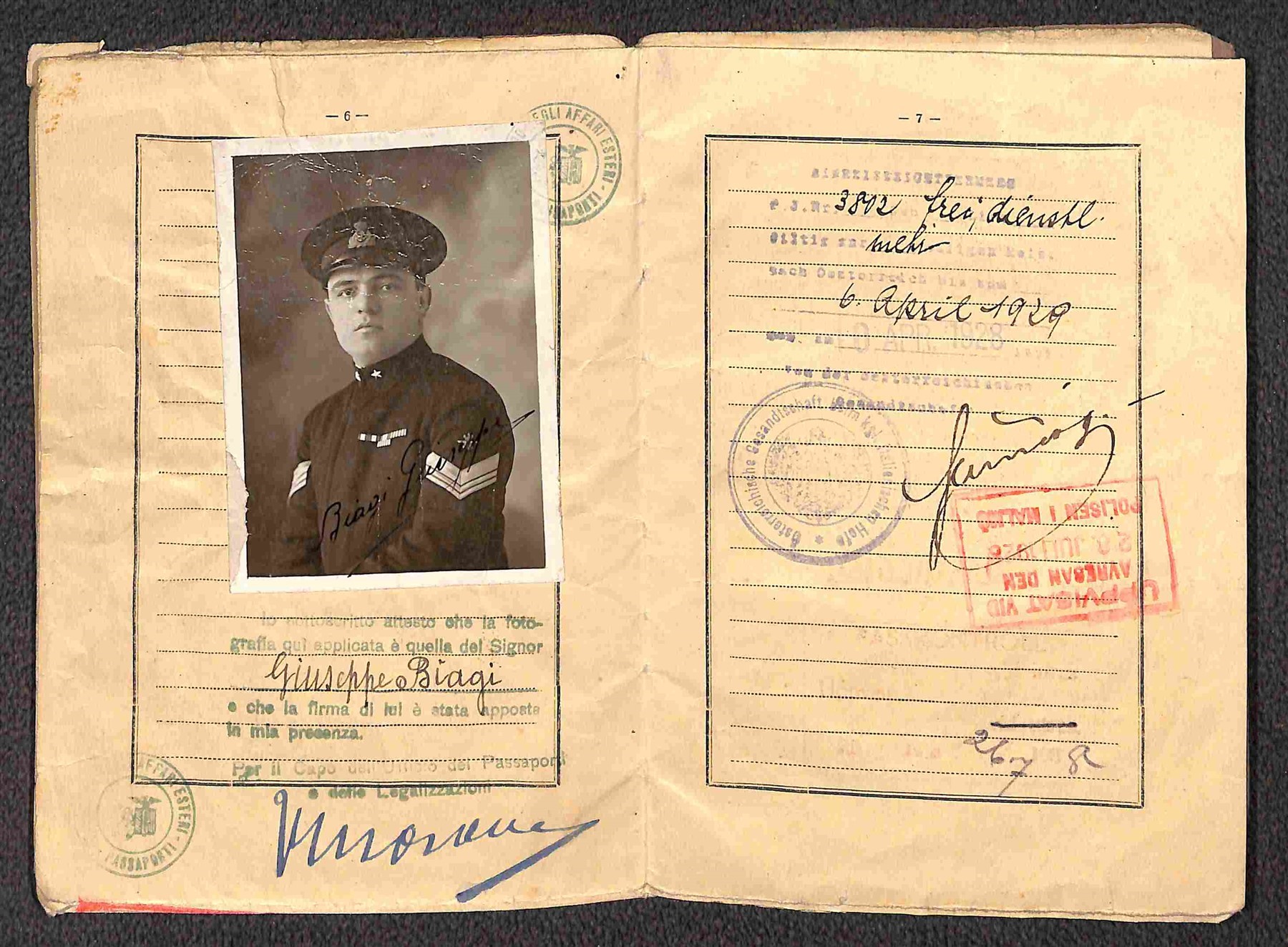 Italia / Regno / Vittorio Emanuele III / Posta Aerea