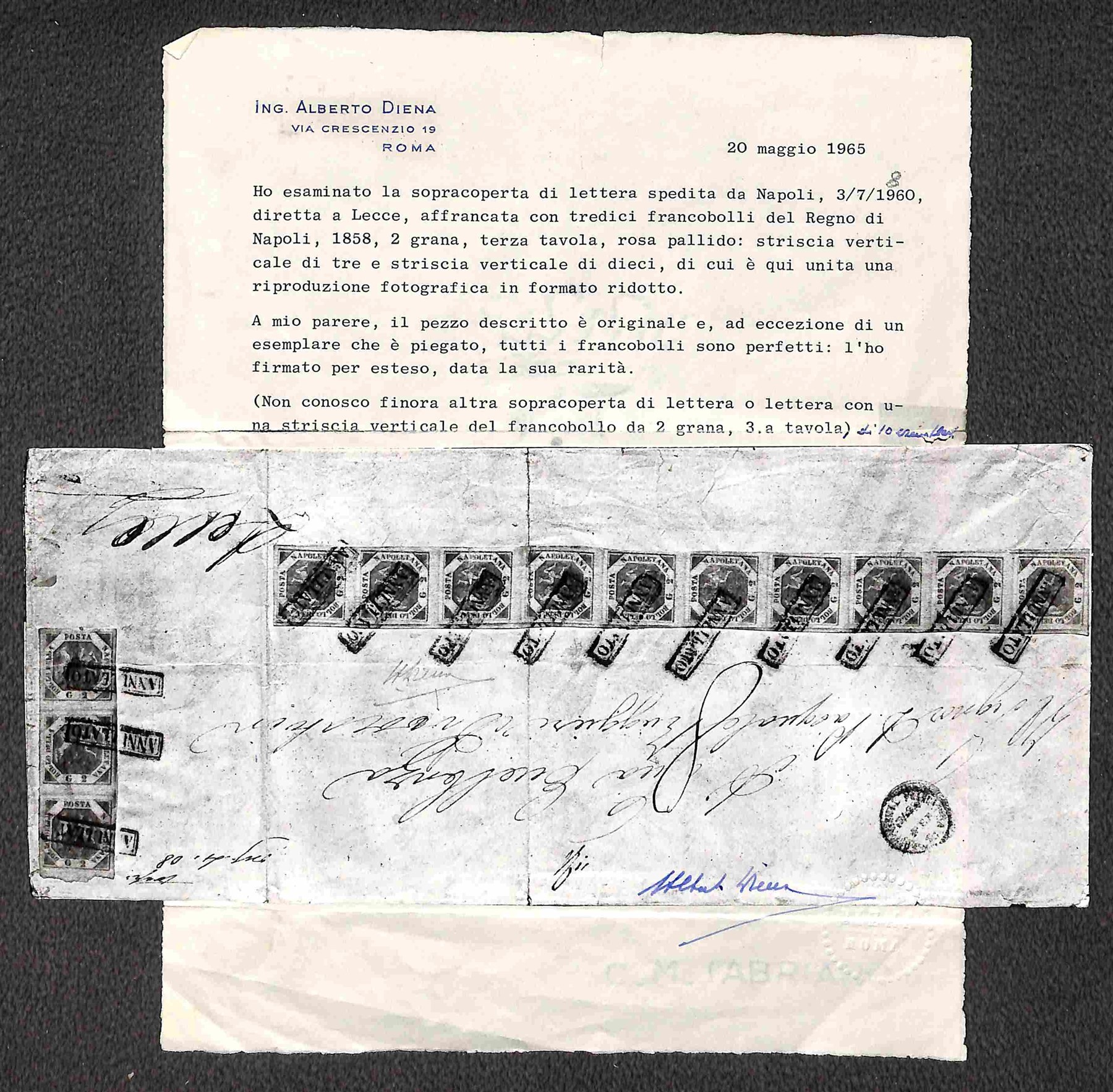 ITALIA / Antichi Stati Italiani / Napoli / Posta ordinaria