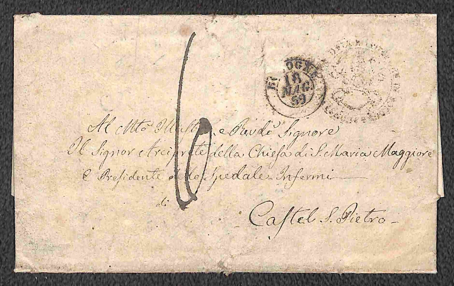 Italia / Antichi Stati Italiani / Stato Pontificio / Posta Ordinaria