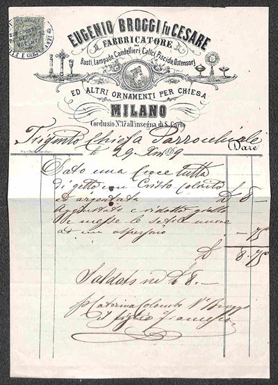 Italia / Regno / Vittorio Emanuele II / Posta Ordinaria