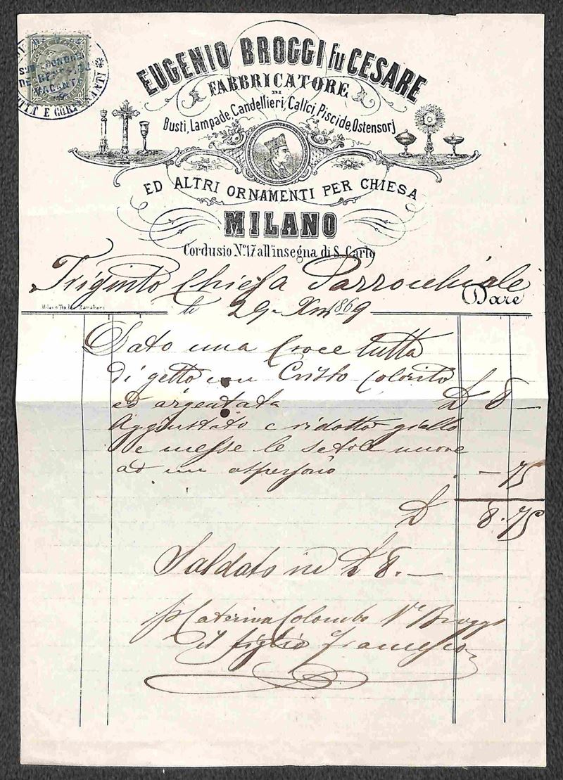 Italia / Regno / Vittorio Emanuele II / Posta Ordinaria