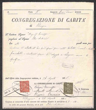 Italia / Regno / Vittorio Emanuele II / Posta Ordinaria