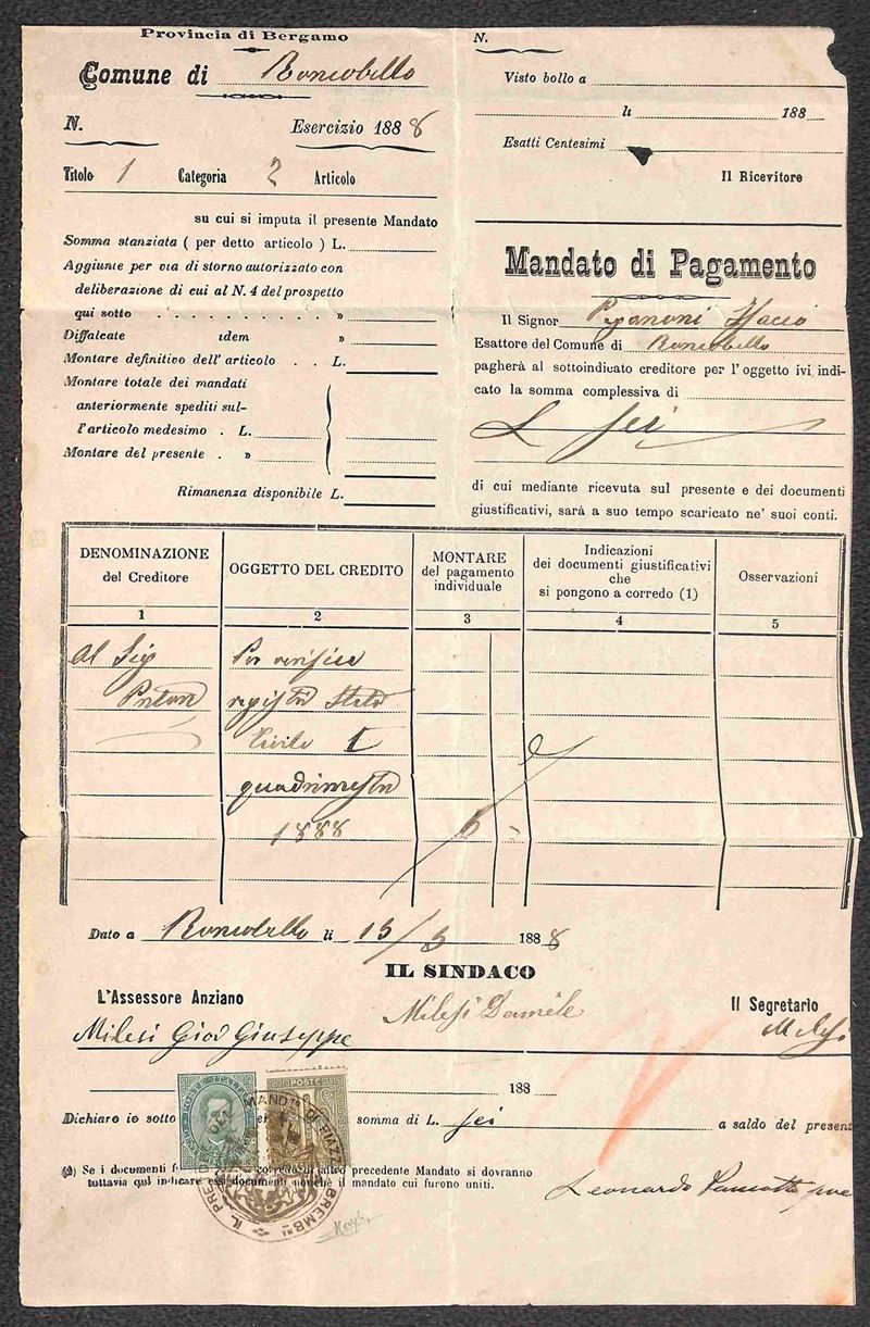 Italia / Regno / Vittorio Emanuele II / Posta Ordinaria