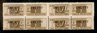 Italia / Trieste / Trieste Amg Ftt / Pacchi Postali