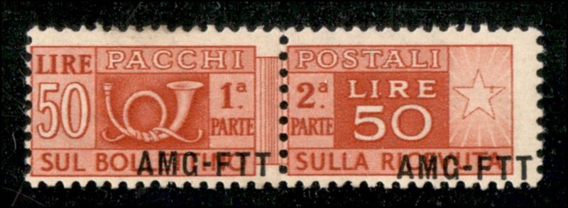 Italia / Trieste / Trieste Amg Ftt / Pacchi Postali