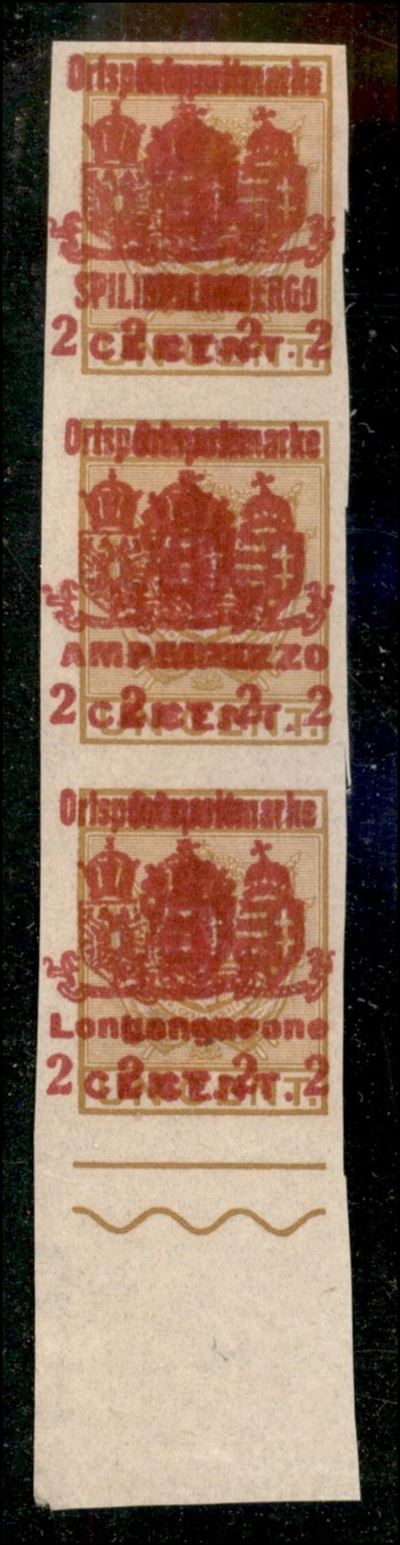 Italia / Occupazioni II Guerra Mondiale / Occupazione Austriaca (friuli-veneto/municipio di Udine...