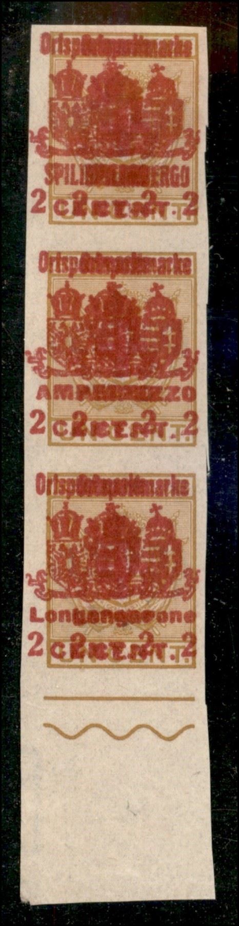 Italia / Occupazioni II Guerra Mondiale / Occupazione Austriaca (friuli-veneto/municipio di Udine...