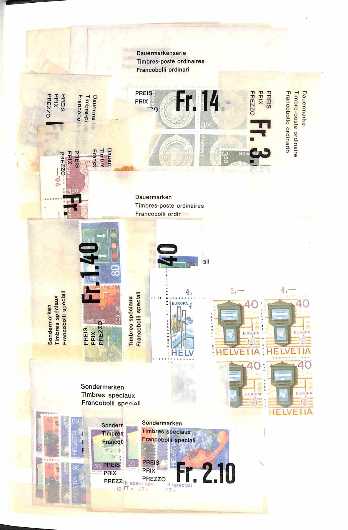 Svizzera / Posta Ordinaria