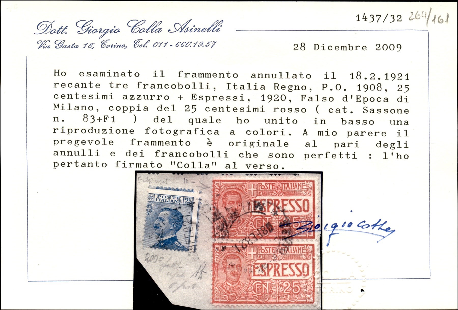 Italia / Regno / Vittorio Emanuele III / Posta Ordinaria