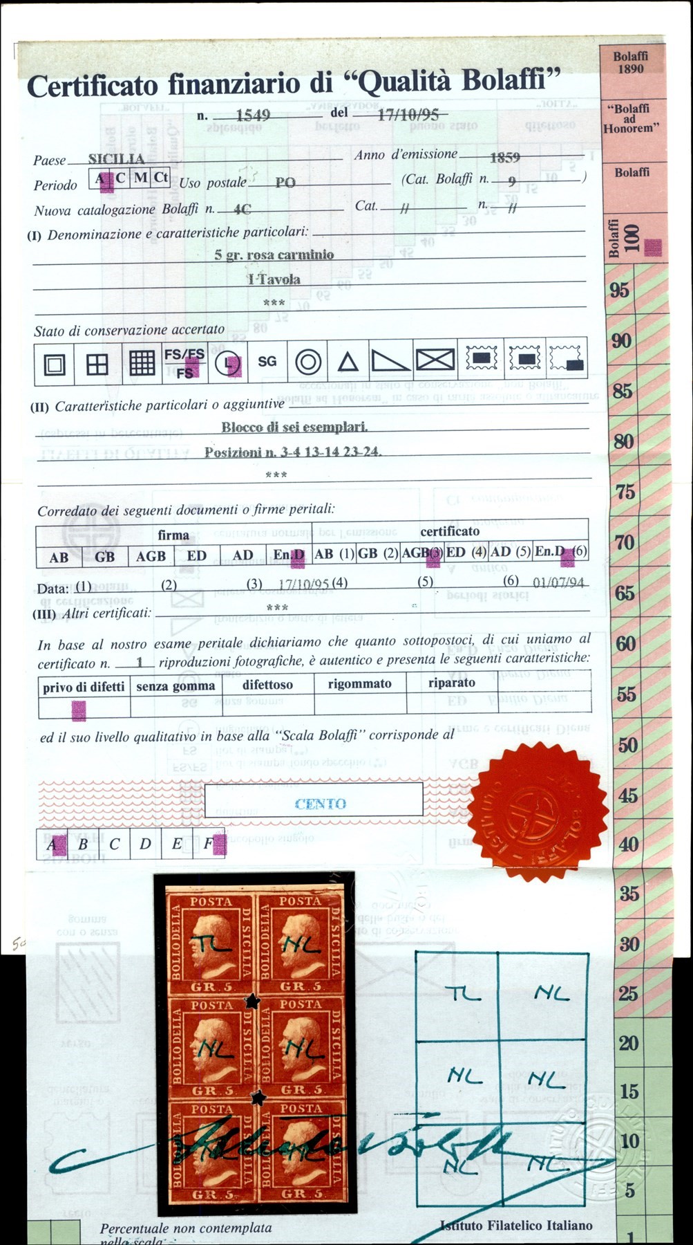 Italia / Antichi Stati Italiani / Sicilia / Posta Ordinaria